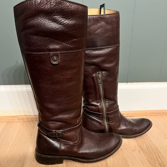 Frye Shirley Riding Boots - Picture 1 of 8